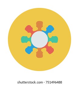 Business flat icon