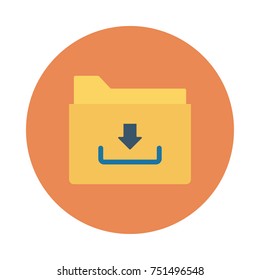 Business flat icon