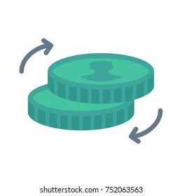 Business flat icon