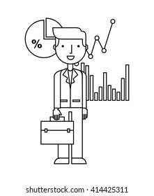 business flat icon design 