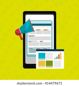 business flat icon design 