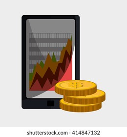 business flat icon design 