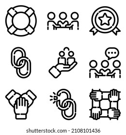 Business-Flat-Symbol einzeln auf weißem Hintergrund