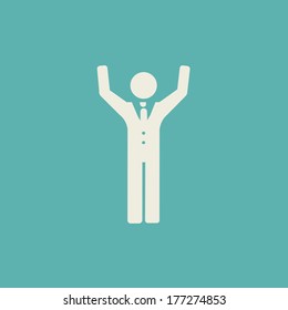 Business Flat Icon. Vector Pictogram. EPS 10.