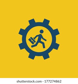 Business Flat Icon. Vector Pictogram. EPS 10.