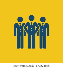 Business Flat Icon. Vector Pictogram. EPS 10.