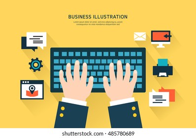 Business Flat illustration