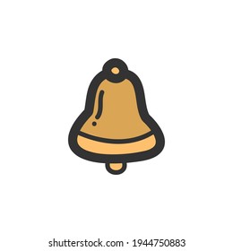 business flat and line icon. Simple hand drawn outline icon.