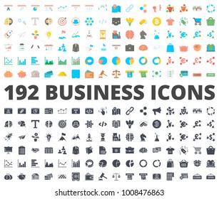 Business Flat Silhouette Icon