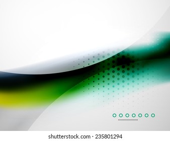 Business flowing wave corporate abstract background, flyer, brochure design template