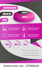 Business flyer for advertisment and promotion in vector
