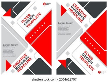 Business flyer brochure A4 vector design