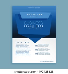 business flyer brochure poster presentation