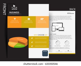 Business flyer , Business broucher .