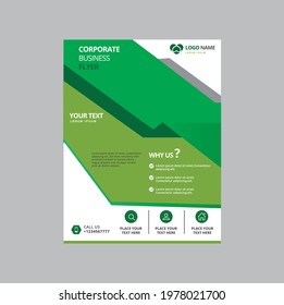 Business Flyer Corporate Template  Vector