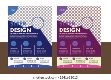 business flyer and creative design Corporate business flyer template design,Professional Construction Business Flyer a4