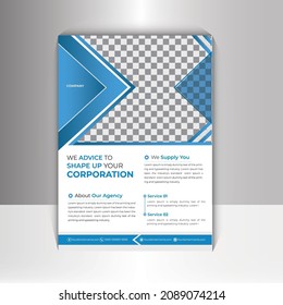 Business  flyer Creative  Flyer Design Template  corporate Presentation design. Flyer poster pamphlet brochure Creative  Flyer Design. size A4 Easy to use and edit. Abstract modern vector illustration