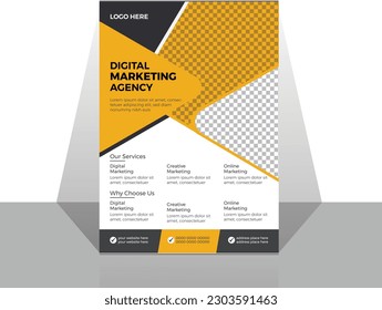 Business Flyer Design, Creative Flyer Design Vorlagen kostenlos, EPS-Vorlagen