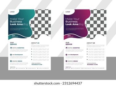 Business Flyer Design, Creative Flyer Design Templates, corporate business, company flyer