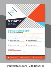 Business Flyer Design, Modern And Professional Flyer Design, Corporate Template Design