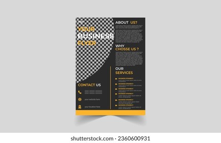 Business Flyer design New concept