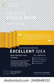 Diseño de volante de negocios de Proanto Design