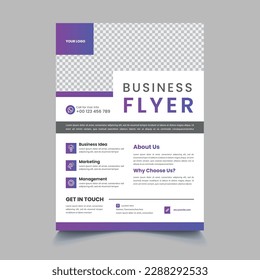 Business Flyer Design and Business Profile Template