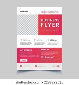 Business Flyer Design and Business Profile Template