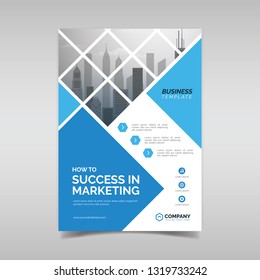 Business flyer design template