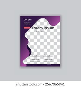business flyer design vector template