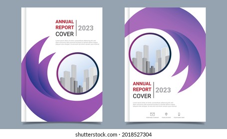 Business flyer layout template in A4  size. Modern Brochure template cover design, annual report, poster  with blue wavy lines for business promotion on white background, vector illustration
