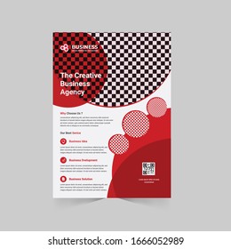business flyer leaflet brochure design with vector file 