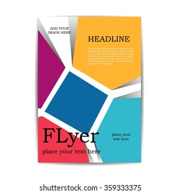 Business Flyer Magazine Cover & Poster Template.