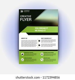 Business Flyer Mockup