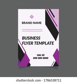 Business flyer pamphlet brochure design template in A4.  High-Quality Adobe Illustrator vector and High Resolution ...