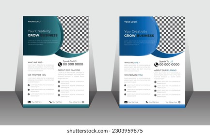  Business Flyer poster pamphlet brochure cover design layout background