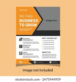 A business flyer is a printed or digital document used for promoting a business, its products, or its services.