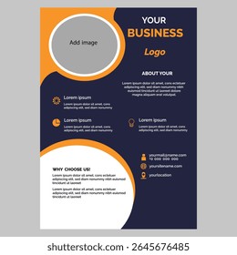 Folleto de negocios Folleto de negocios profesionales