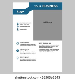 folheto de negócios folheto de negócios profissional