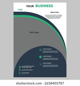 Folleto de negocios Folleto de negocios profesionales