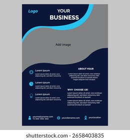 Folleto de negocios Folleto de negocios profesionales