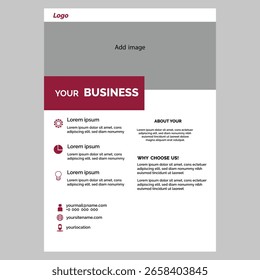 Geschäftsflieger Professional Business Flyer