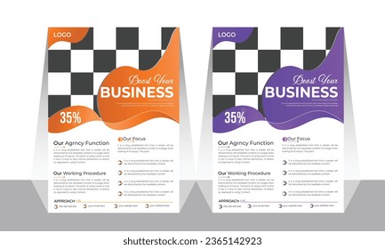Business flyer, professional business flyer,Template Design,vector template design,marketing, business proposal, promotion, advertise, publication,Creative Corporate  Business Flyer design