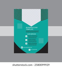 Business Flyer Simple Template Design
