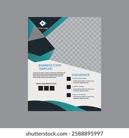 Business  Flyer Simple Template Design  