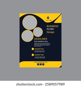 Business  Flyer Simple Template Design  