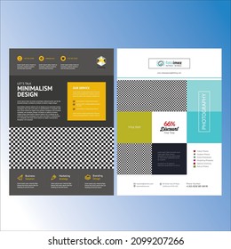 A business flyer is simply a poster or single sheet that is posted to bring attention to a business promotion, product, service, or event. All included on my design and custom graphics.