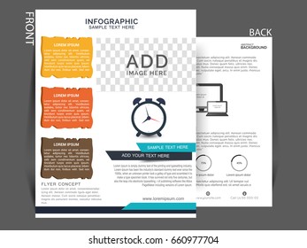 Business flyer template 