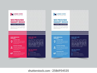 Business Flyer Template | CMYK | US Letter | Print Ready | 0.125 Bleed