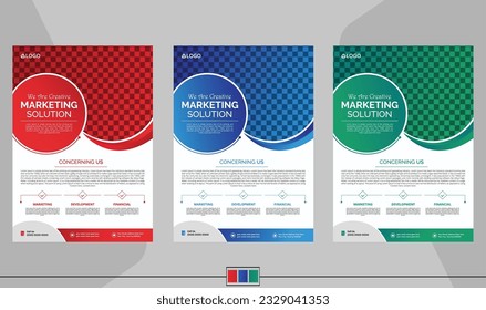 Business flyer template, Flyer Design Template Graphic, Graphic, Design, Brochure design, cover modern layout, poster, flyer in A4 with colorful triangles
